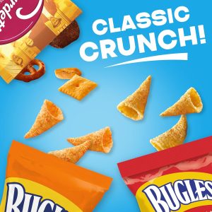 Classic Mix Snack Variety Pack. Bugles Original and Nacho Cheese. Gardetto’s Original Recipe. Chex Mix Traditional and Cheddar. 20 Ct. 28 oz