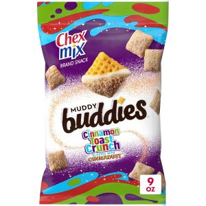 Chex Mix Muddy Buddies Cinnamon Toast Crunch Snack Mix. 9 OZ