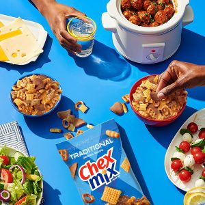 Chex Mix Traditional Original Recipe Snack Mix. Snacks. Family Size. 13.5 oz