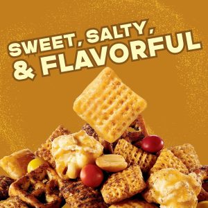 Chex Mix Cheddar Snack Mix. Indulgent Snack Bag. 8 oz