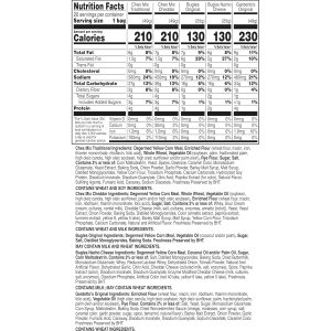 Classic Mix Snack Variety Pack. Bugles Original and Nacho Cheese. Gardetto’s Original Recipe. Chex Mix Traditional and Cheddar. 20 Ct. 28 oz