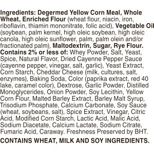 Chex Mix Hot and Spicy Savory Snack Mix. Family Size. Snack Bag. 13.5 oz